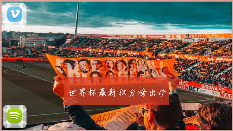 世界杯最新积分榜出炉