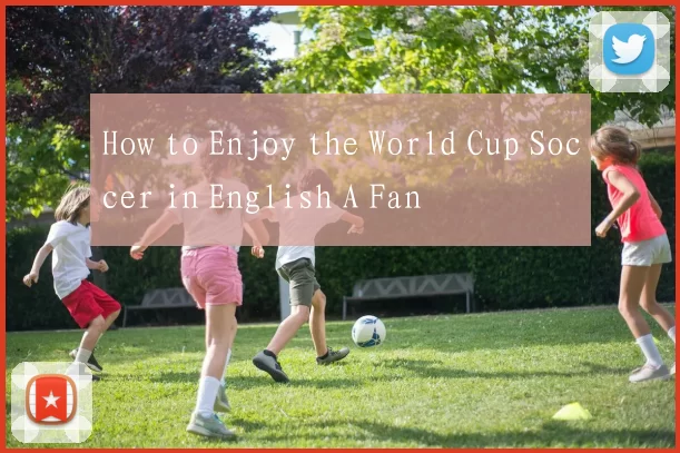 How to Enjoy the World Cup Soccer in English A Fan