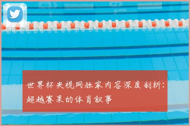 世界杯央视网独家内容深度剖析:超越赛果的体育叙事